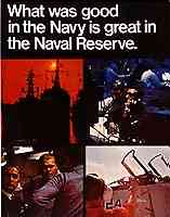 What was good in the Navy is great in the Naval Reserve.