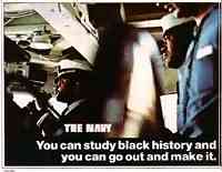 The Navy: You can study black history and you can go out and make it.
